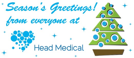 Season's Greetings from everyone at Head Medical!